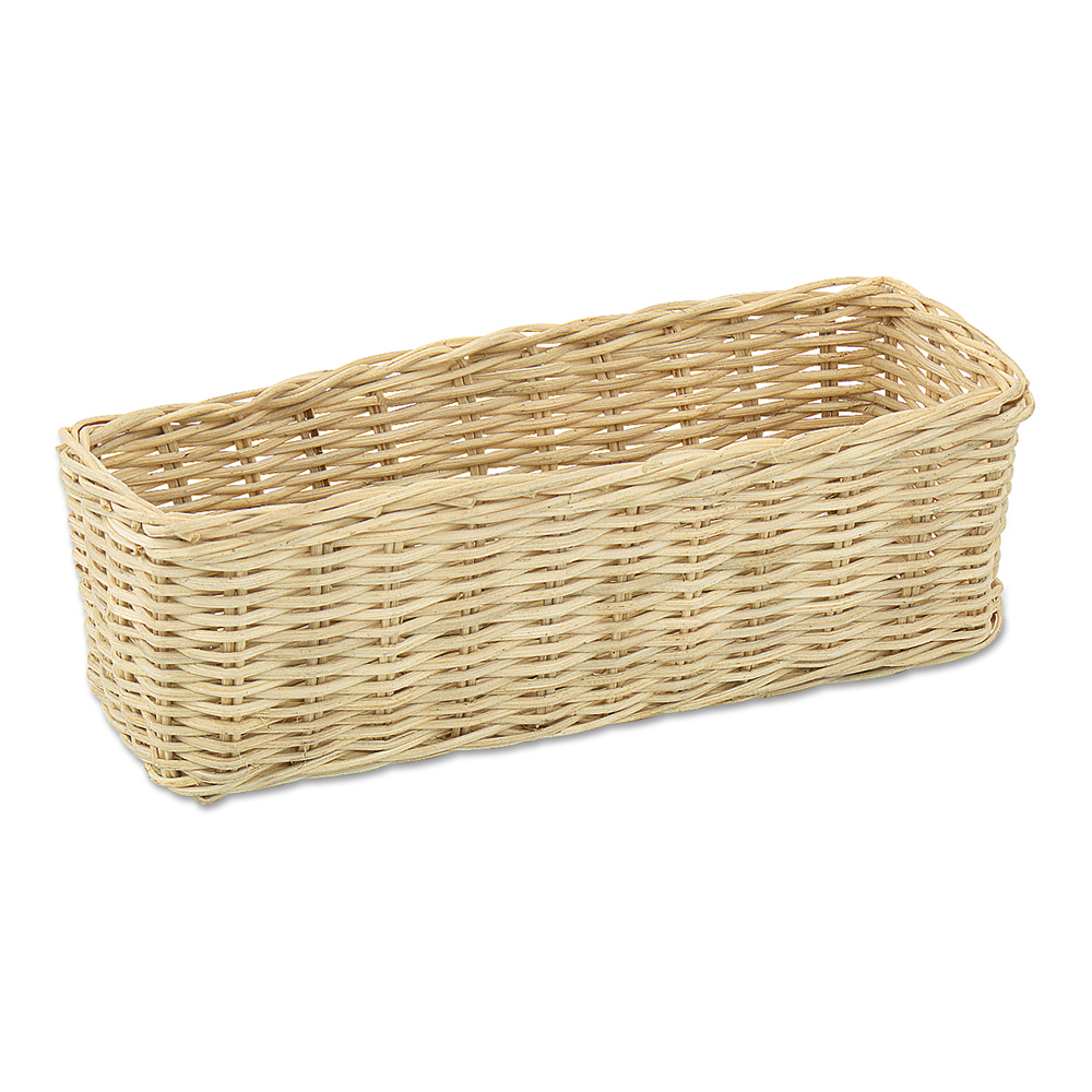 CRACKER BASKET RATTAN 2-3/4"X8