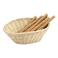 Alegacy 2234BB Oval Bread Basket, Natural, Rattan 8-1/2" x
6-3/4"