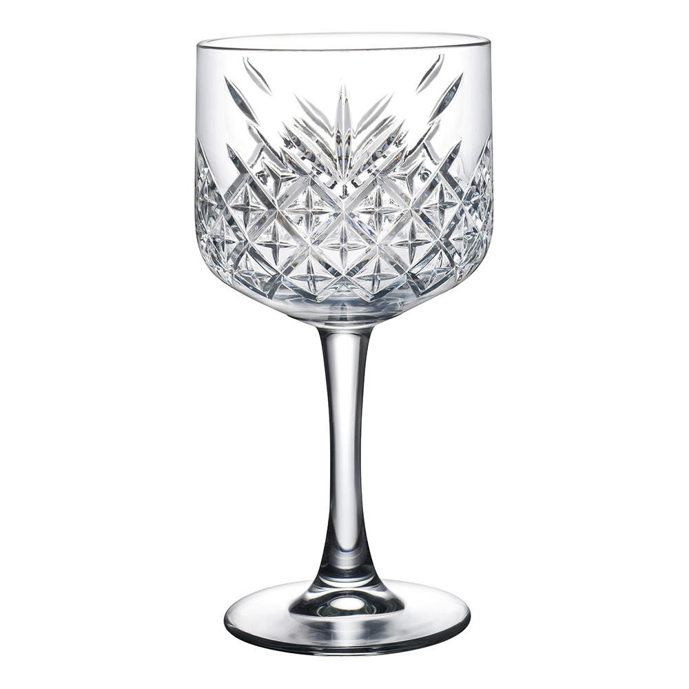 Hospitality Brands 440237-012 Pasabahce Timeless Gin & Tonic Glass, Footed  - 17-1/2 oz - Bargreen Ellingson