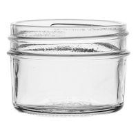 Hospitality Brands HG1067-012 Culinary Mini Widemouth Jar,
Clear, Glass - 4 oz *Factory Discontinued*