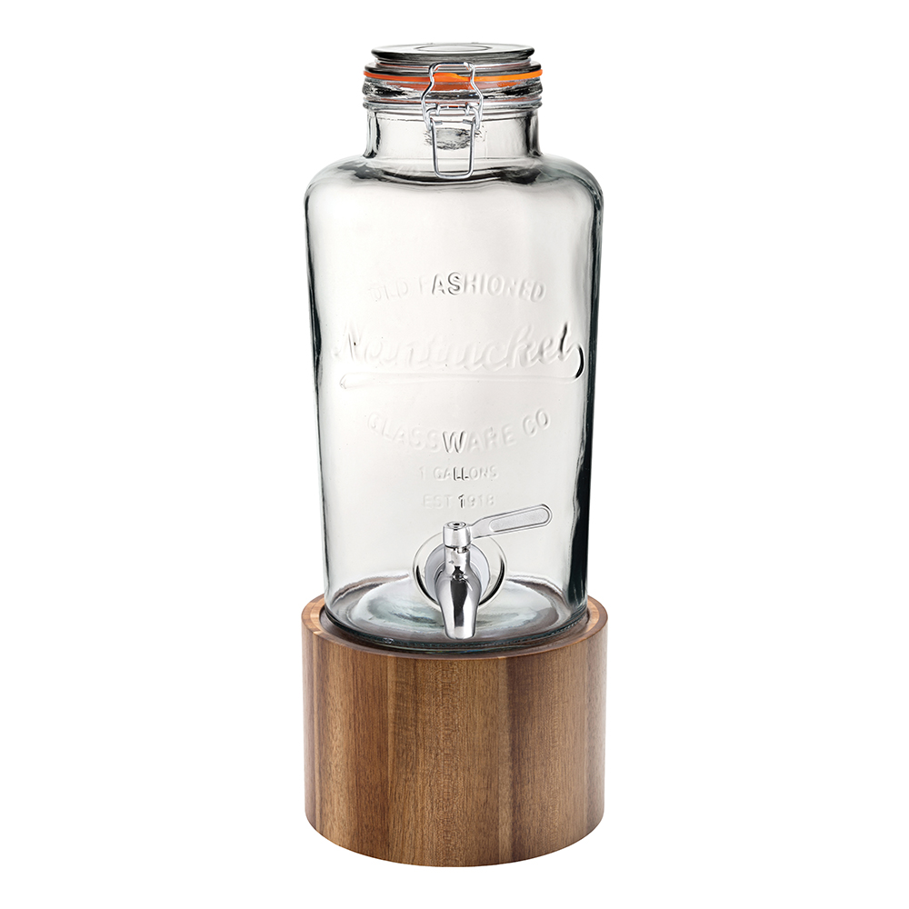 INFUSION JAR, 160 OZ, LID/SPIG