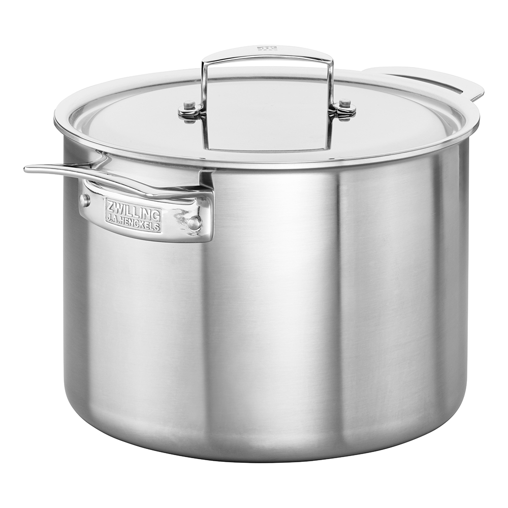 8 QT STOCK POT W/LID *F/D*