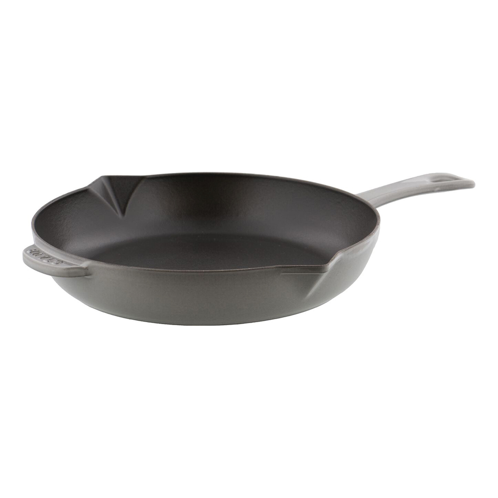 10" FRY PAN W/SPT GREY *SA*