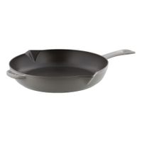 J.A. Henckels 1222618 Fry Pan W/Spout, Graphite Gray,
Enameled Cast Iron - 10"