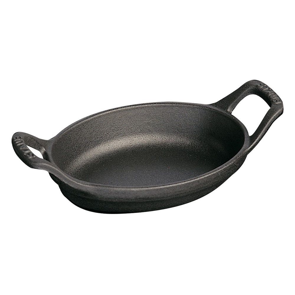 MINI GRATIN DISH, 8 OZ / BLK