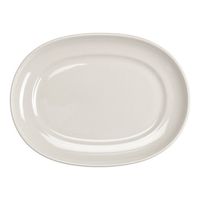 Homer Laughlin China 12242100 RE-21 Oval Platter, Ivory,
China - 12"