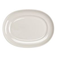 Homer Laughlin China 12252100 RE-21 Oval Platter, Ivory,
China - 14"