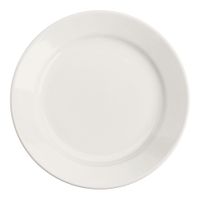 Homer Laughlin China 20800 Rolled Edge Plate, Ivory, China -
11-1/8"