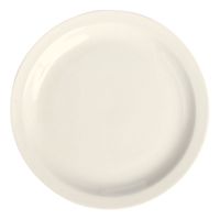 Homer Laughlin China 21200 Narrow Rim Plate, Ivory, China -
6-1/2"