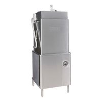 Hobart AM15T-1 Door Type Dishwasher, Tall Chamber, Stainless
Steel - 208-240V
