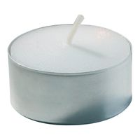 Hollowick TL7W-400 Select Wax Tealight Candle, White, Wax, 7
Hours - 1-1/2" x 5/8"