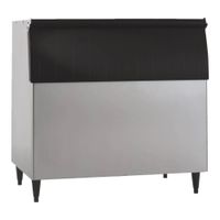 Hoshizaki B-800PF Ice Storage Bin, PVC Coated Glvanized
Steel - 800 lbs