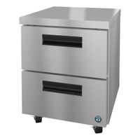 Hoshizaki CRMF27D Commercial Series Undercounter Freezer
w/Drawers, Stainless Steel - 115V