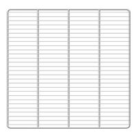 Hoshizaki HS-5048 Refrigerator Shelf, 2 Sections, Epoxy -
24" x 24-3/4"