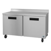 Hoshizaki WF60A Steelheart Series Work Top Reach-In Freezer,
Two-Section, Stainless Steel - 17.55 cu ft