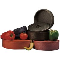 H.S. Inc NHS1000-PK Tortilla Server, Paprika - 7"