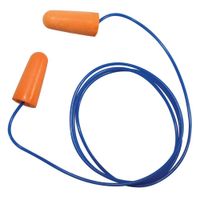 Impact Products 7311C Disposable Corded Ear Plugs,
Orange/Blue, Foam/Plastic - 100 pair/box