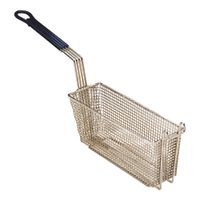Pitco P6072147 Oblong Triple Size Fryer Basket, Metal -
13-1/4" x 4-1/2" x 5-3/4"