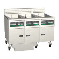 Pitco SE14S-3FD Solstice Electric Fryer, 3 Tank, Stainless
Steel - 38-3/8" x 15-5/8" x 49-7/8"