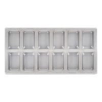 JB Prince M259 Mini Loaf Frame, Steel - 12 molds