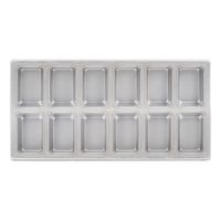 JB Prince M259 Mini Loaf Frame, Steel - 12 molds