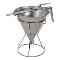 JB Prince U650 Automatic Fondant Funnel and Holder,
Stainless Steel - 2-1/10 liters