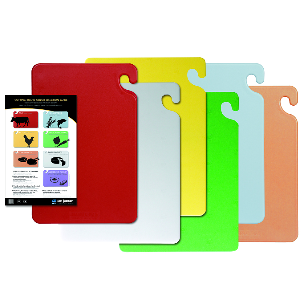 12x18x1/2"CUTTING BOARD-WHT(6)