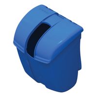 San Jamar SI2000 Saf-T-Ice Scoop Caddy, Blue, Plastic - 86
oz