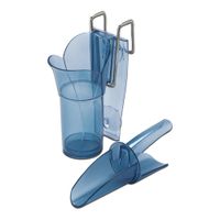 San Jamar SI5000 Saf-T-Scoop And Guardian System, Blue,
Plastic, For Bar And Beverage Stations