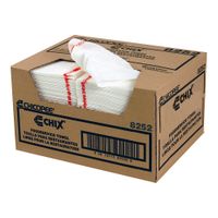 Chicopee 8252 Chix Foodservice Microban Towel, White/Red -
21" x 13"