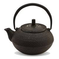 Korin TPI-TB1/05 Arare Japanese Teapot, Black, Cast Iron -
16 oz