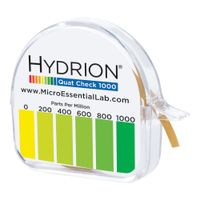 Micro Essential Lab QC-1001 Single Roll Hydrion Quaternary
Test Paper