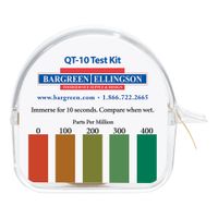 Bargreen Ellingson QT10BE Hydrion Quat Test Strip - 0-400ppm