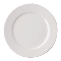 RAK Porcelain BAFP25 Banquet Plate, White, Porcelain - 10"