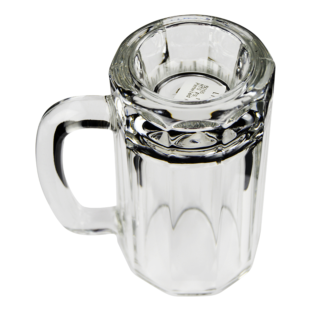 12 OZ MUG PANELED GLASS (1)