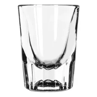 Libbey 5126 Whiskey Service Fluted Shooter Glass - 2 oz