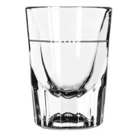 Libbey 5127/S0711 Whiskey Service 7/8 oz Lined Fluted
Shooter Glass - 1-1/2 oz