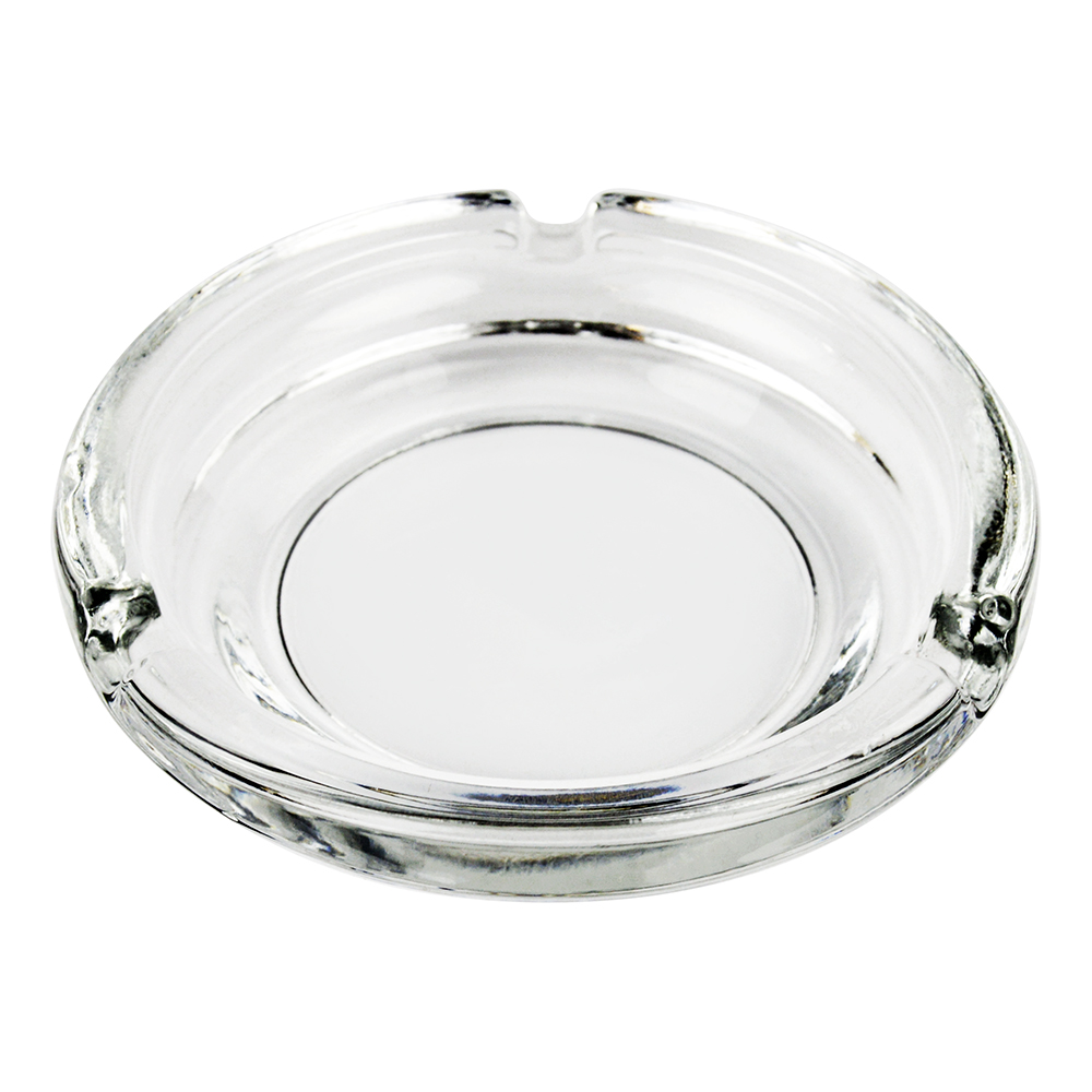 4 1/4" ASHTRAY CLEAR (4)