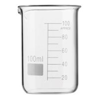 Libbey 56804 Chemistry Bar Beaker Glass W/Pour Lines- 3-3/8
oz