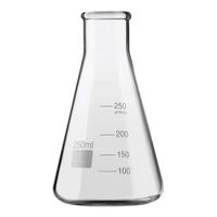 Libbey 56808 Chemistry Bar Erlenmeyer Flask - 8-1/2 oz