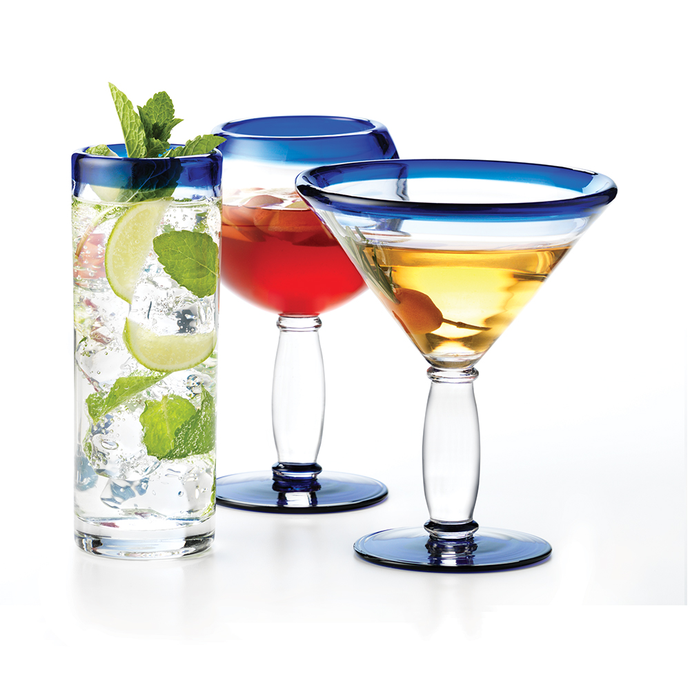 16 OZ COCKTAIL GLASS BLUE (1)