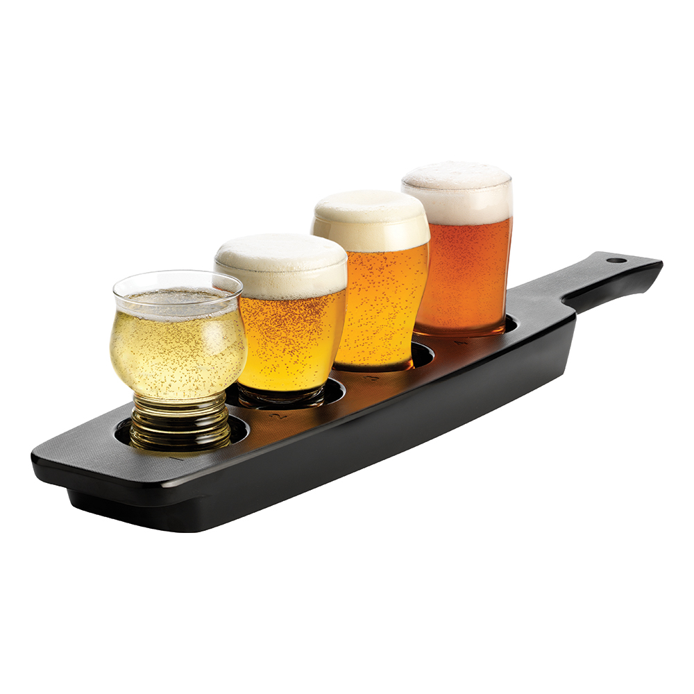 FLIGHT, 4-WELL, BLACK (.5)