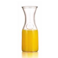 Libbey 97001 Embossed Carafe 0.5 Liter Lined, Glass - 19-1/4
oz