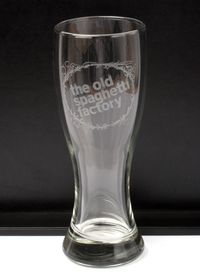 Libbey 1629/69349 OSF Logo Beer Glass - 20 oz
