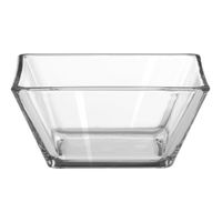 Libbey 1794710 Tempo Serving Bowl, Glass, Square - 5-1/2"