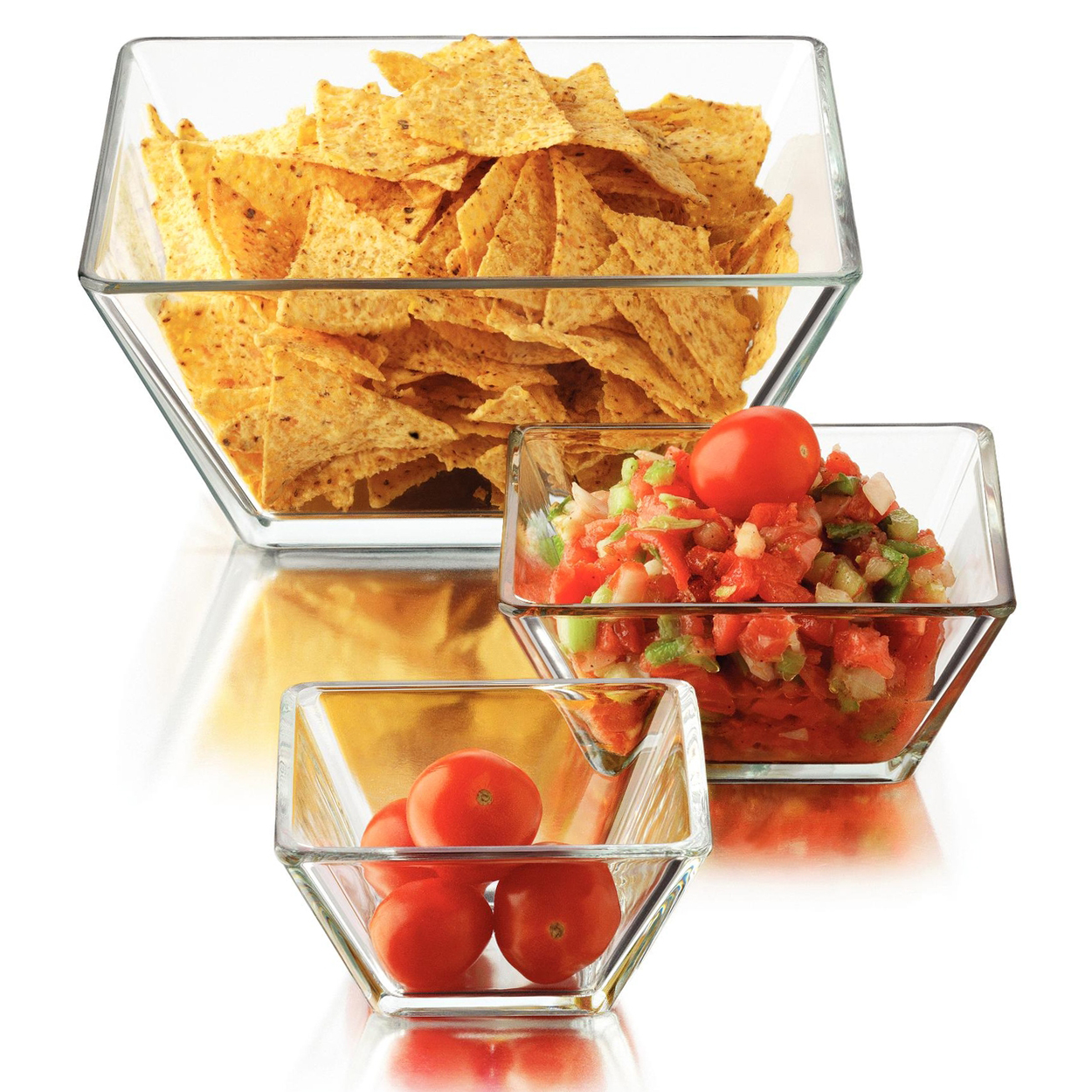 TEMPO 9" SQUARE BOWL (4EA/CS)