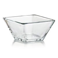 Libbey 1794710 Tempo Serving Bowl, Glass, Square - 4-1/4"