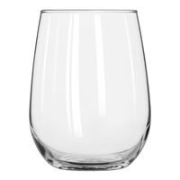 Libbey 221 Stemless White Wine Glass - 17 oz