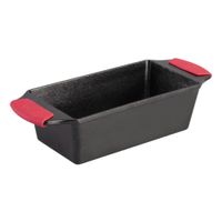 Lodge BW8LPA1 Loaf Pan, Rectangular, Silicone Grips, Cast
Iron - 8-1/2" x 4-1/2"