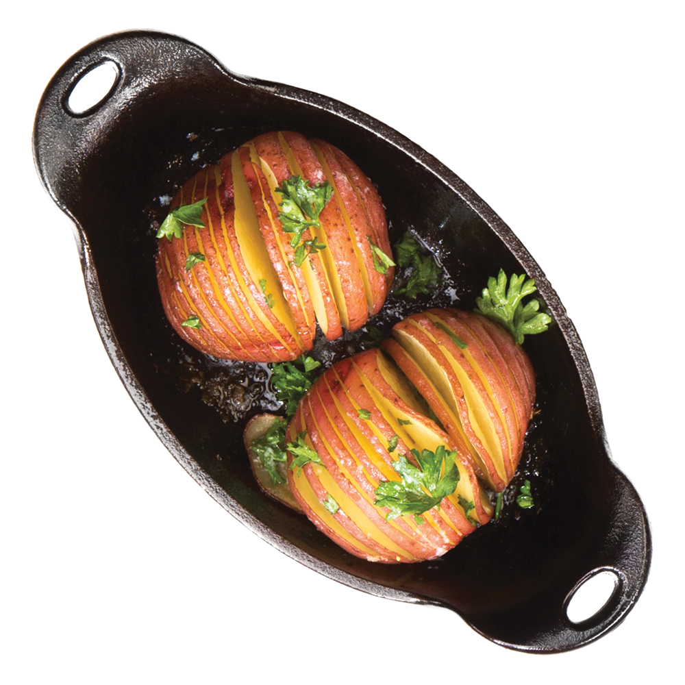 9 OZ OVAL CAST IRON SERVER